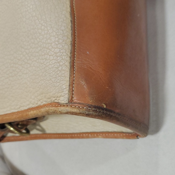 Vintage dooney & Bourke allweather  large top handle satchel crossbody bag - Picture 8 of 16